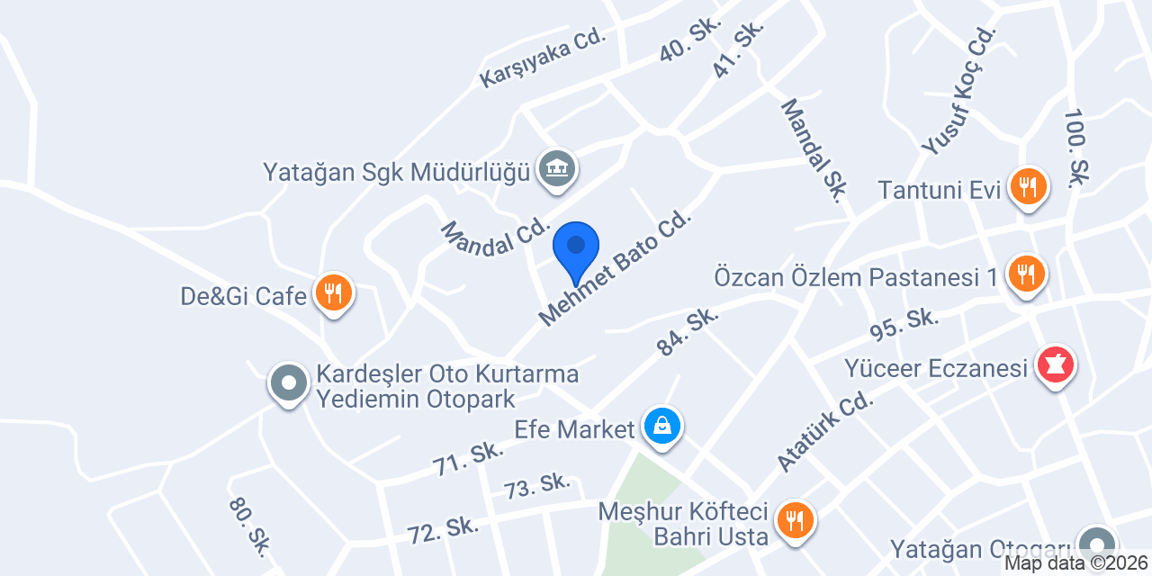 Serra Temizlik Tadilat konumu