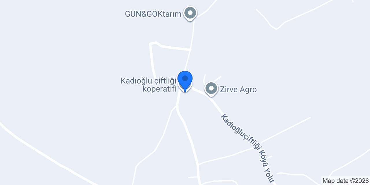 Kadıoğlu çiftliği koperatifi konumu