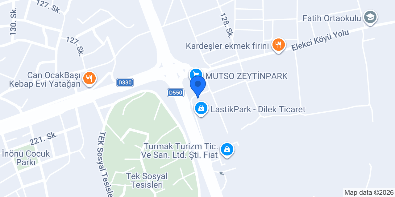CAN ÇİMEN OTO GALERİ konumu