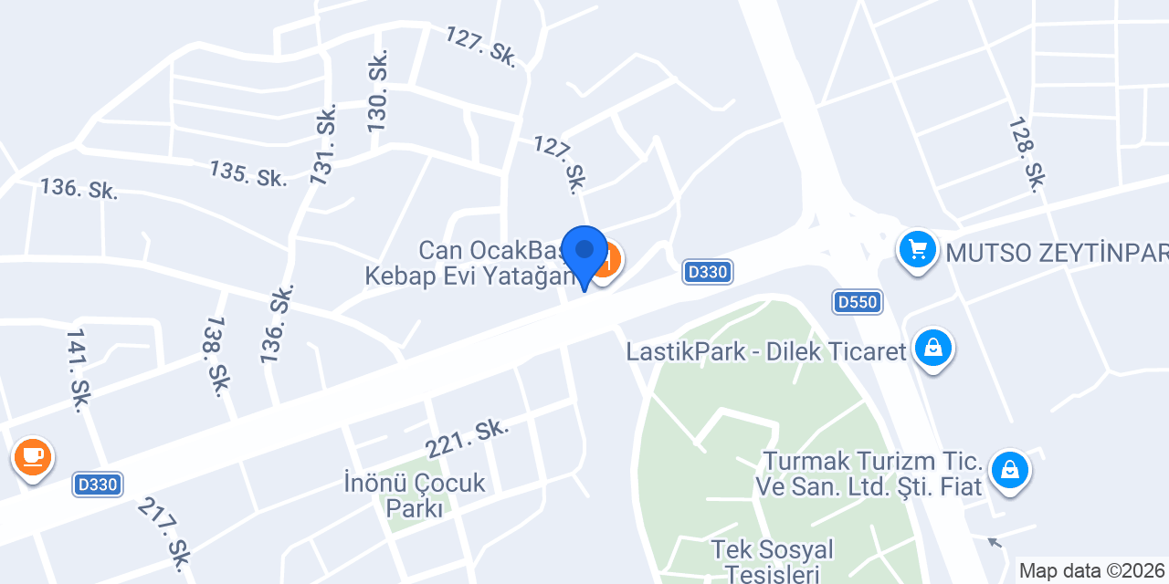Turkuaz Organizasyon & Çelenk konumu