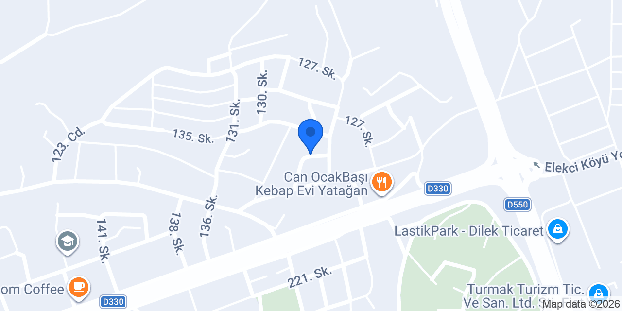 Yatağan Megamak Yol Yardım konumu