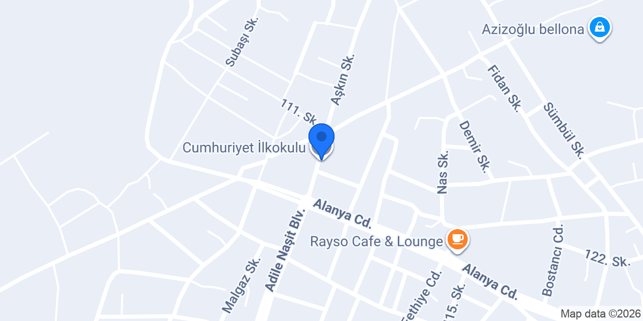 Cumhuriyet İlkokulu konumu