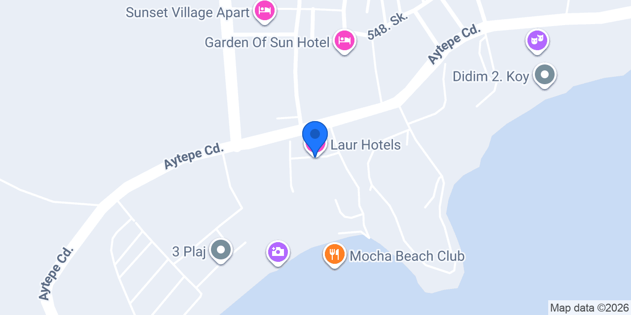 Laur Hotels konumu