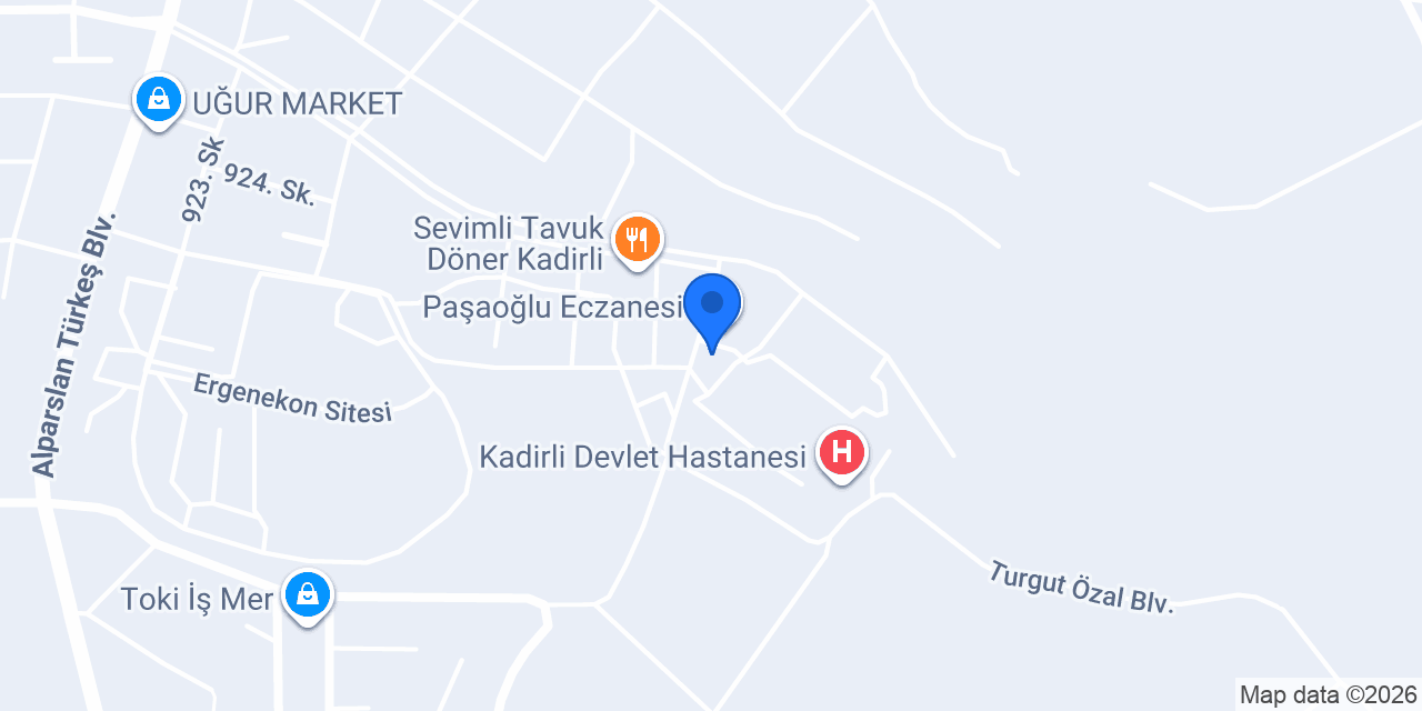 MUSTAFA OLCAR ECZANE konumu