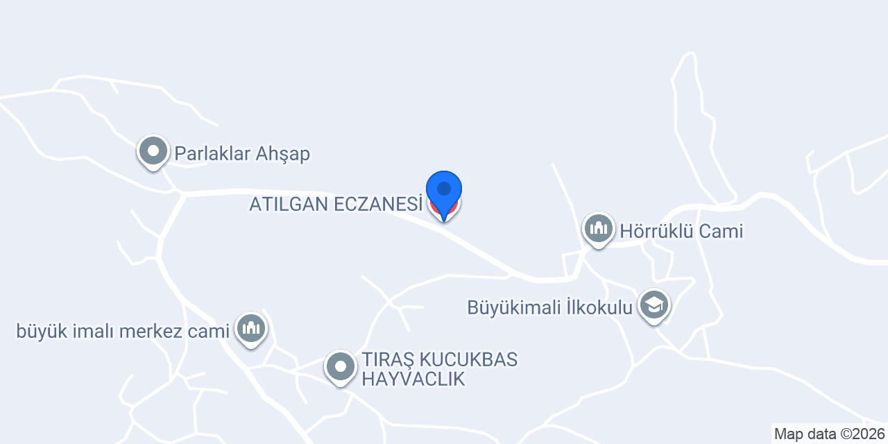 ATILGAN ECZANESİ konumu