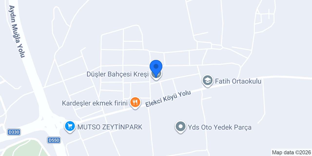 Düşler Bahçesi Kreşi konumu