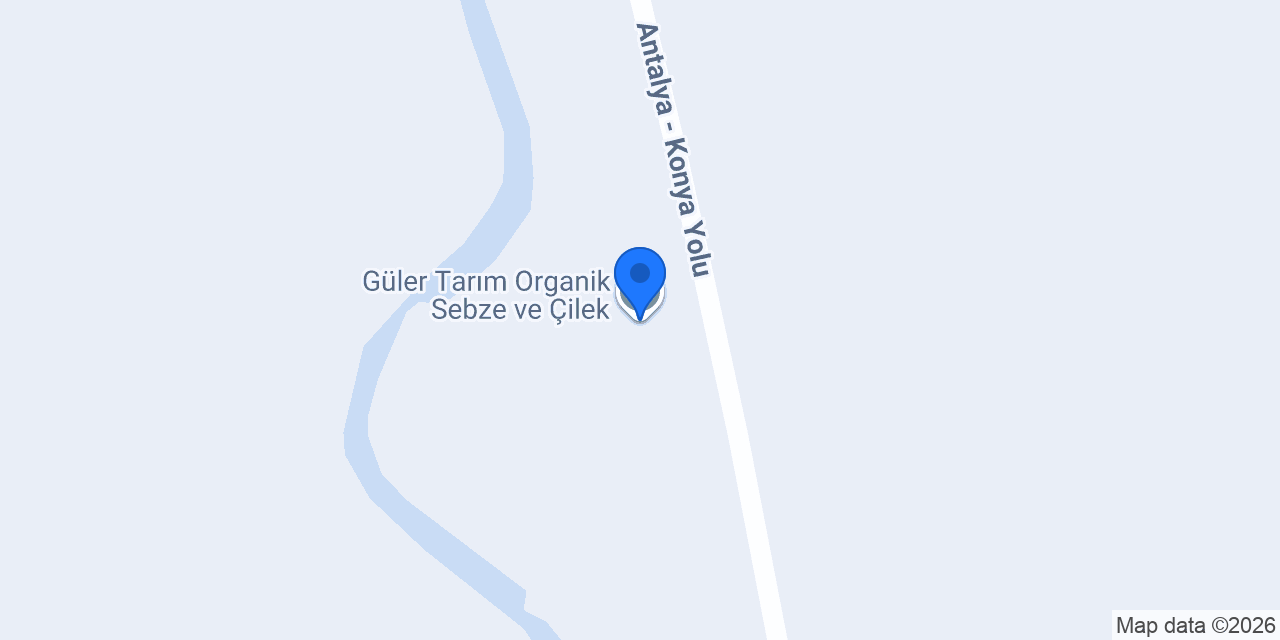 Güler Tarım Organik Sebze ve Çilek konumu