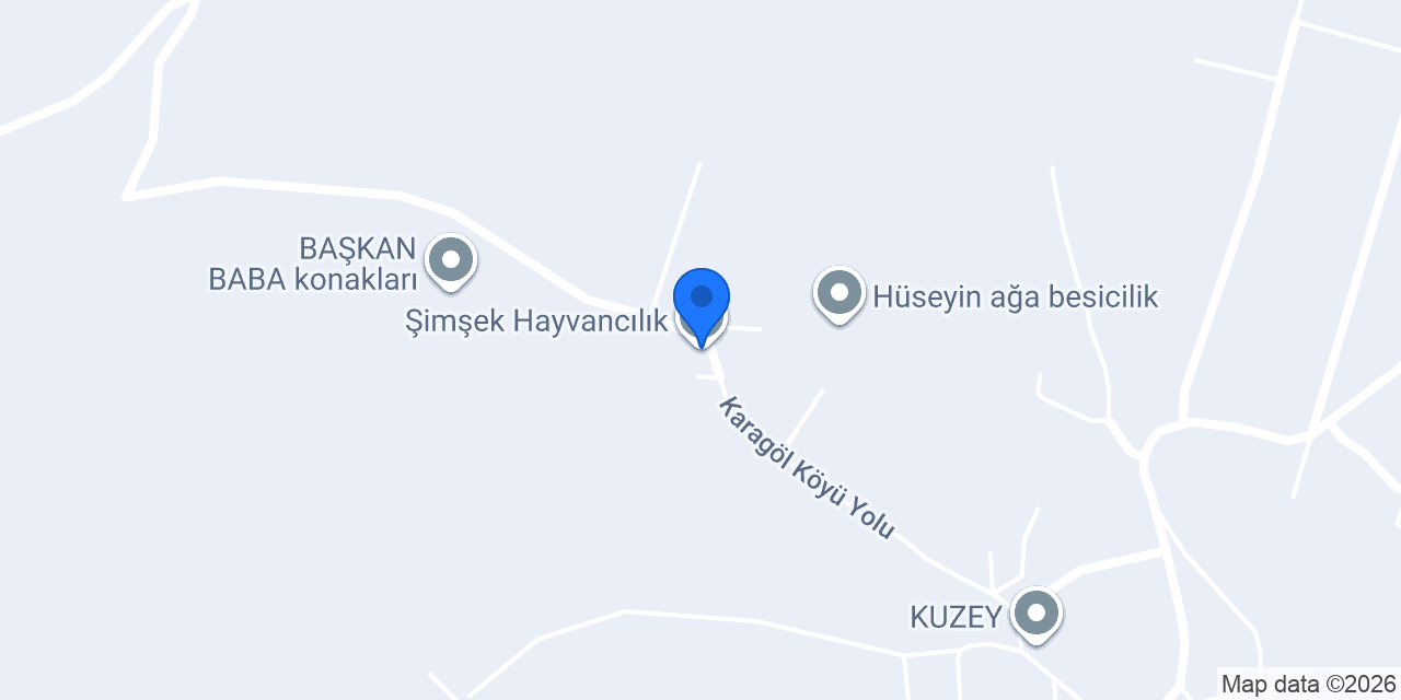 Şimşek Hayvancılık konumu