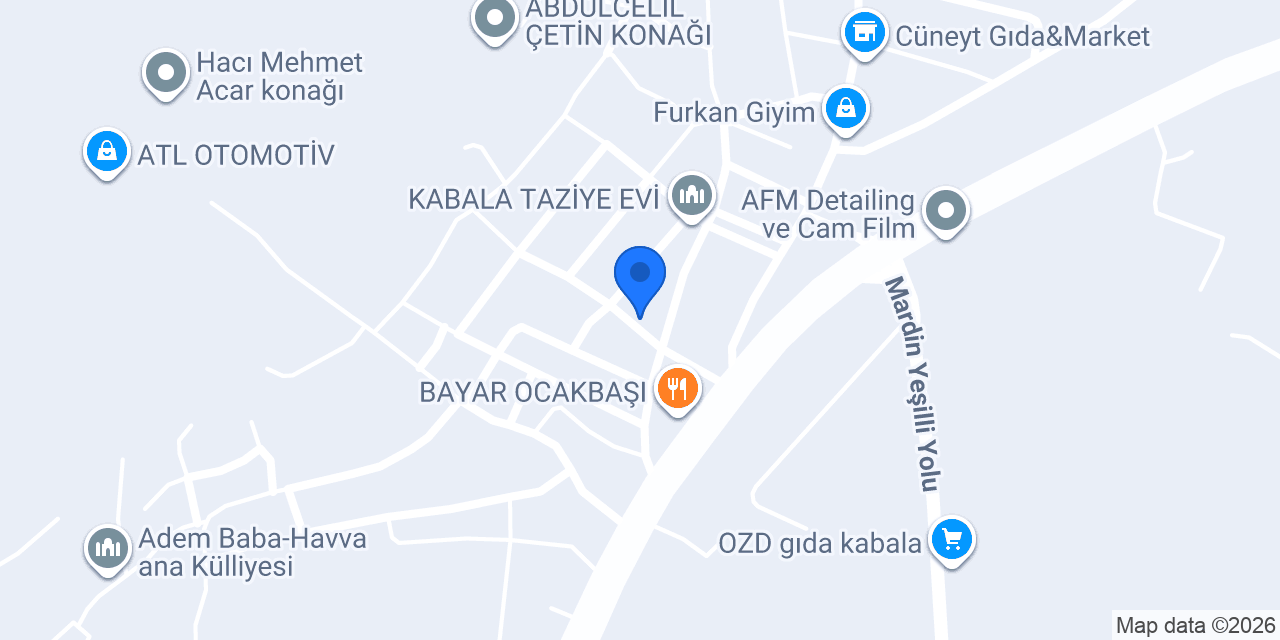 Bingül Eczanesi konumu