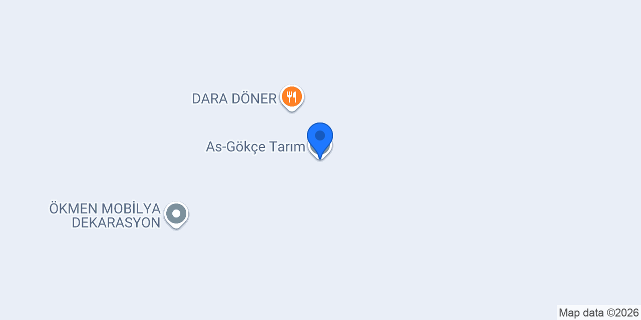As-Gökçe Tarım konumu