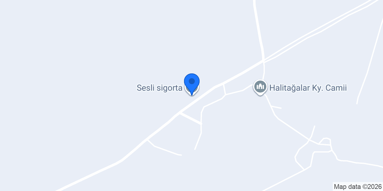 Sesli sigorta konumu