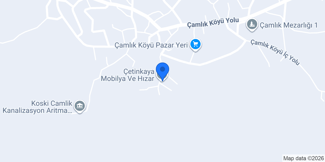 Çetinkaya Mobilya Ve Hızar konumu