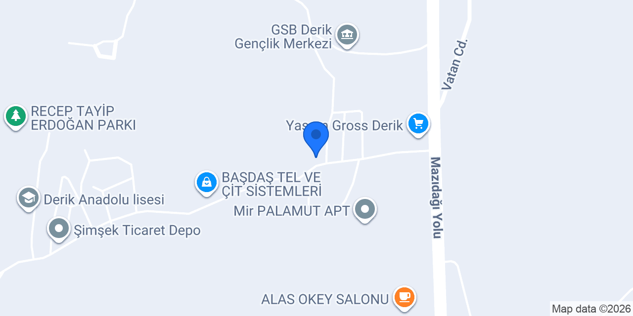 derikTANRISEVER HALI YIKAMA konumu