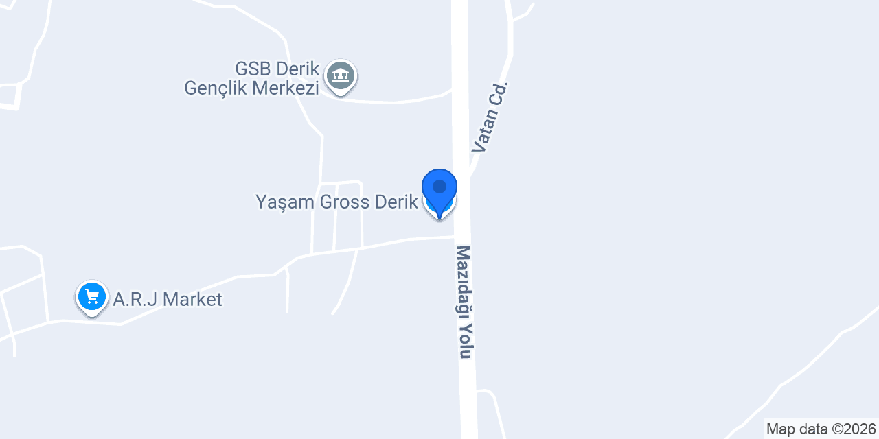 Yaşam Gross Derik konumu