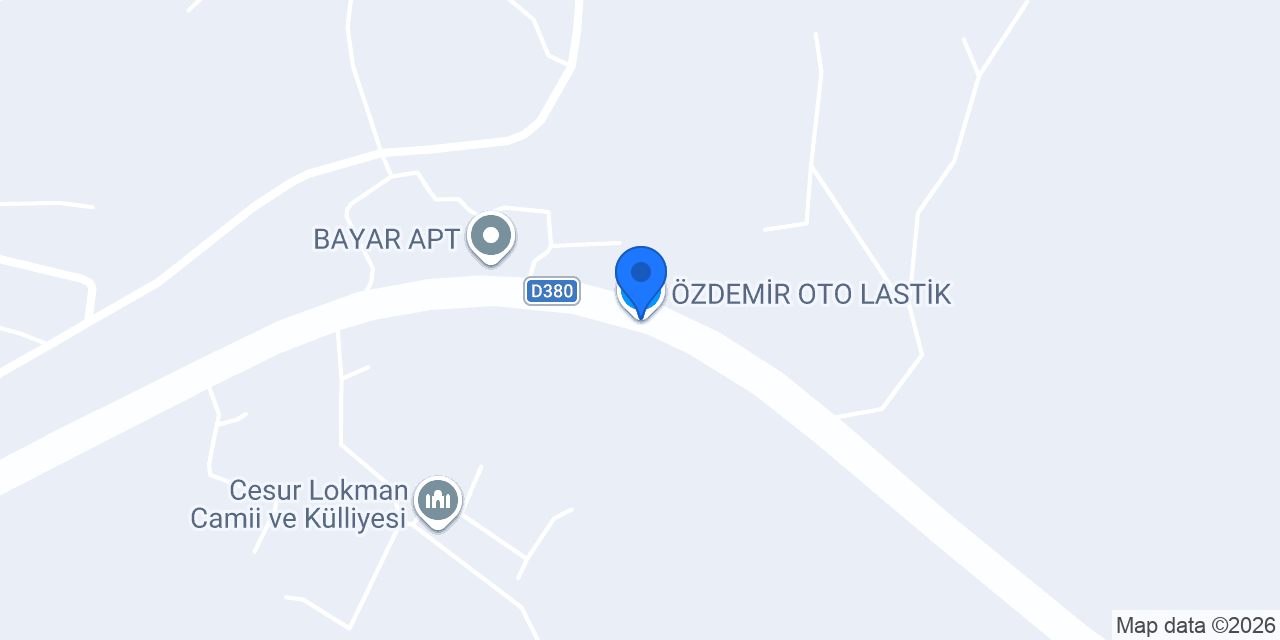 ÖZDEMİR OTO LASTİK konumu