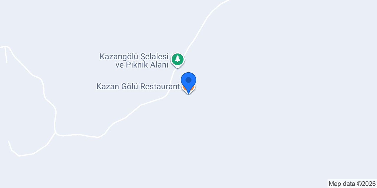 Kazan Gölü Restaurant konumu
