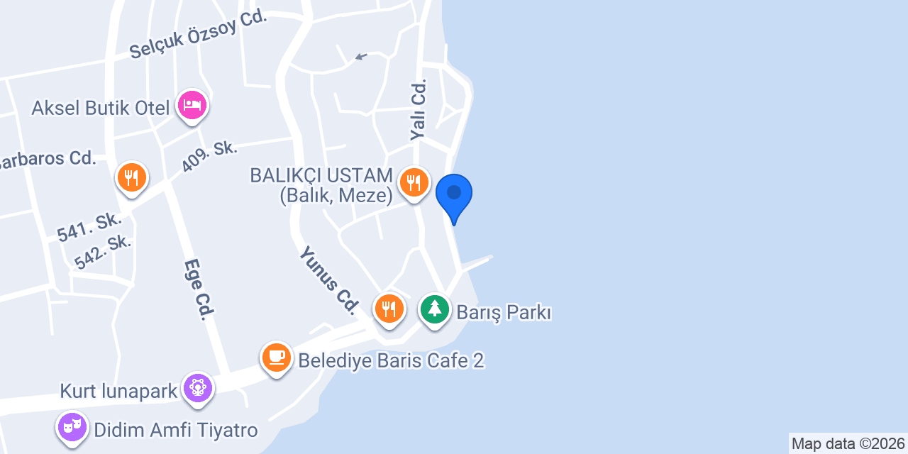 İLKİ H REİS Tekne Turu Didim konumu