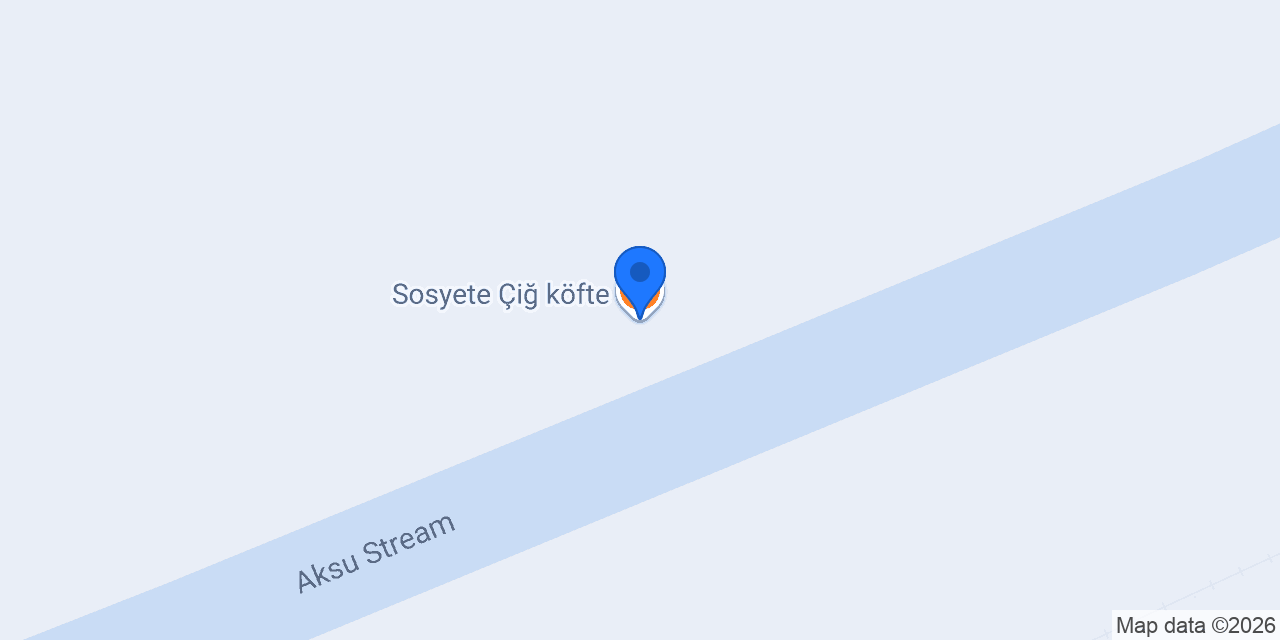 Sosyete Çiğ köfte konumu