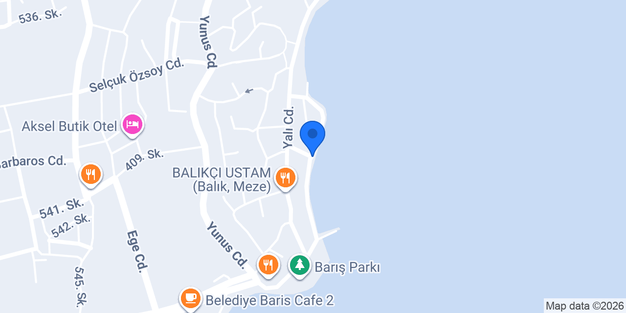 Albatros Gezi Teknesi konumu