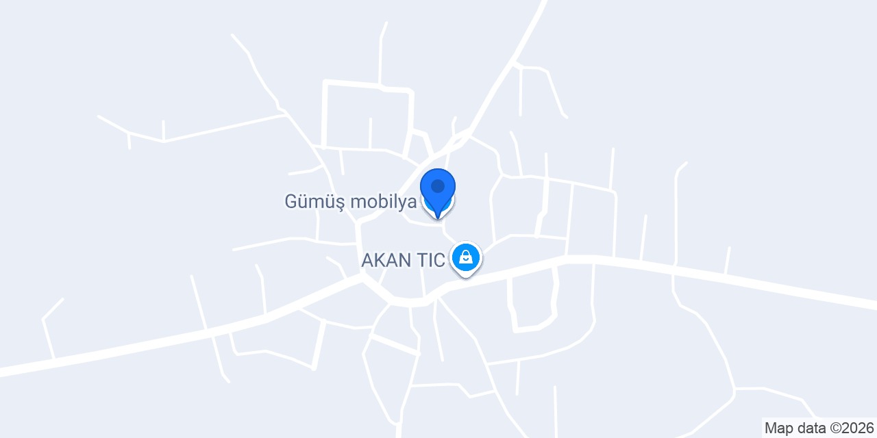 Gümüş mobilya konumu