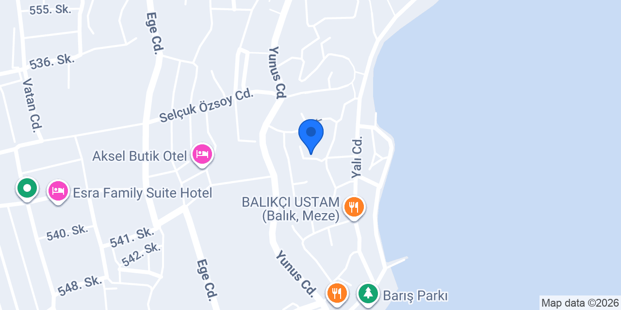 Erzi̇ncan İlhan Hotel konumu