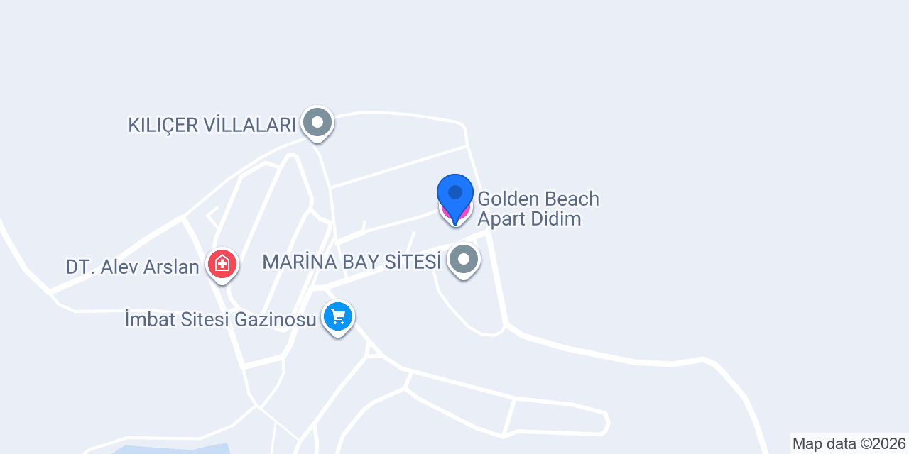 Golden Beach Apart Didim konumu