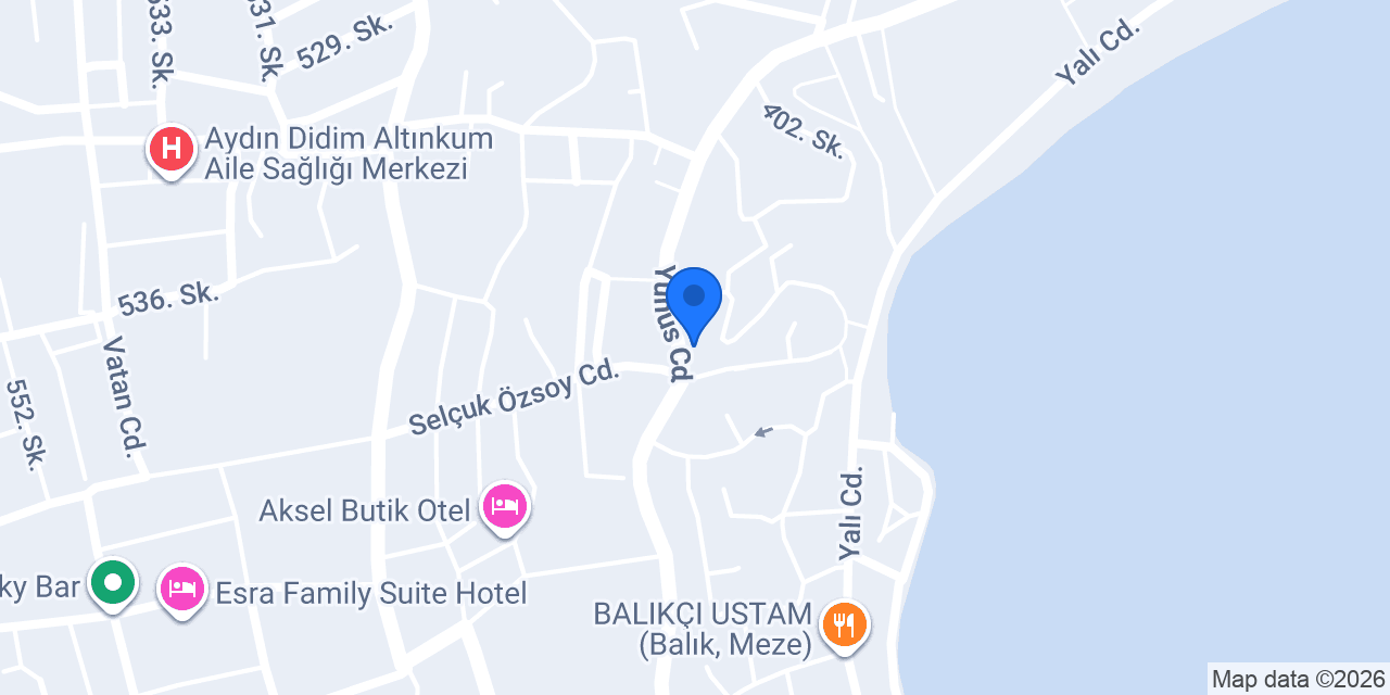 Onur Rent A Car konumu