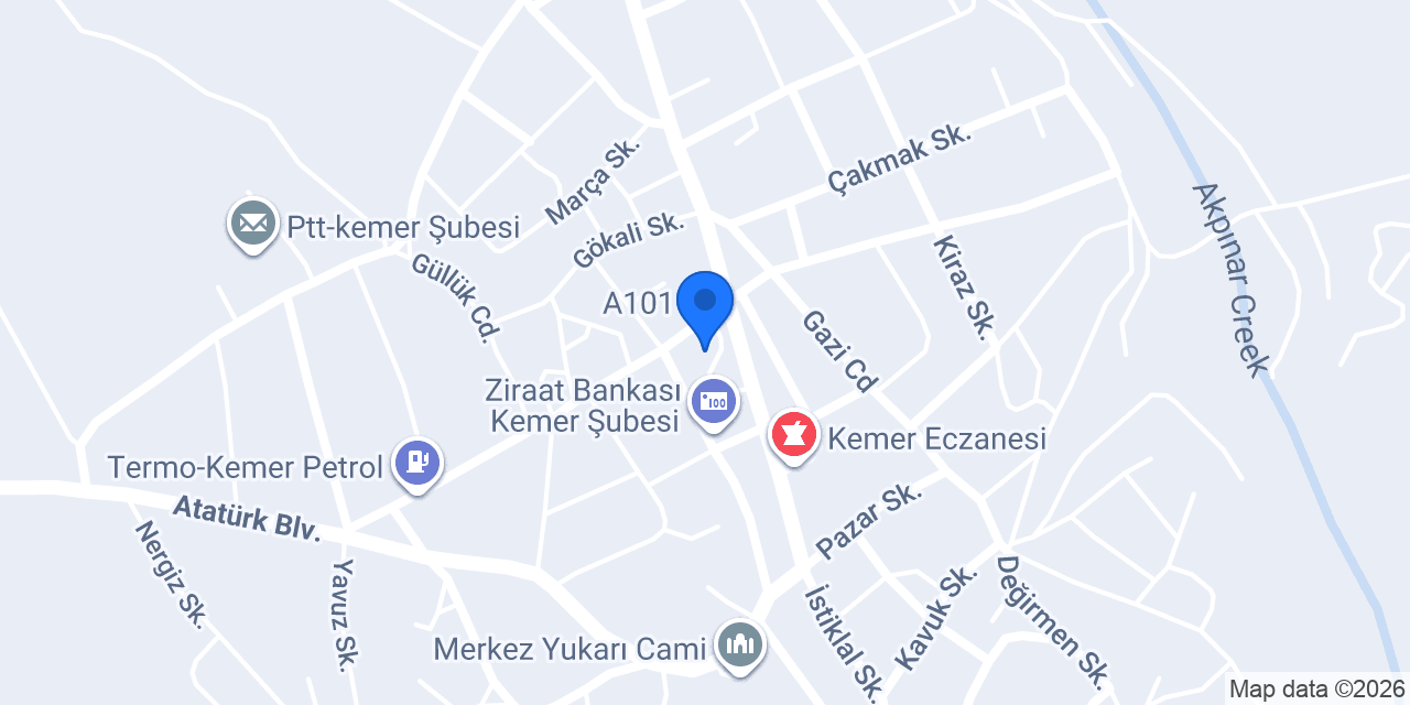 Kemer Noterliği konumu
