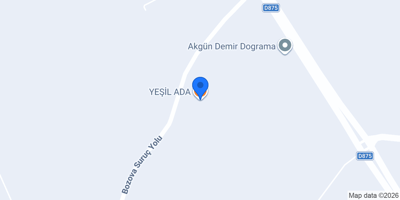YEŞİL ADA konumu