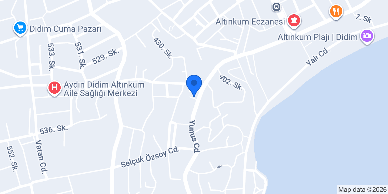 Marla Didim Otel konumu