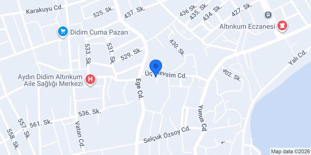 Didim masaj köpük spa konumu