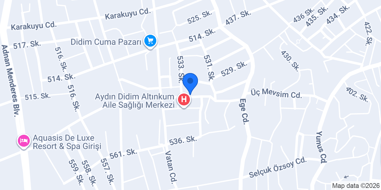 Turna Market konumu