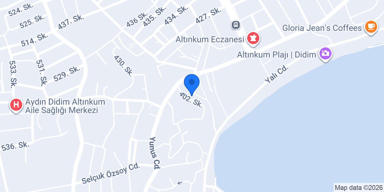 Kabakoğlu Apart Altınkum konumu