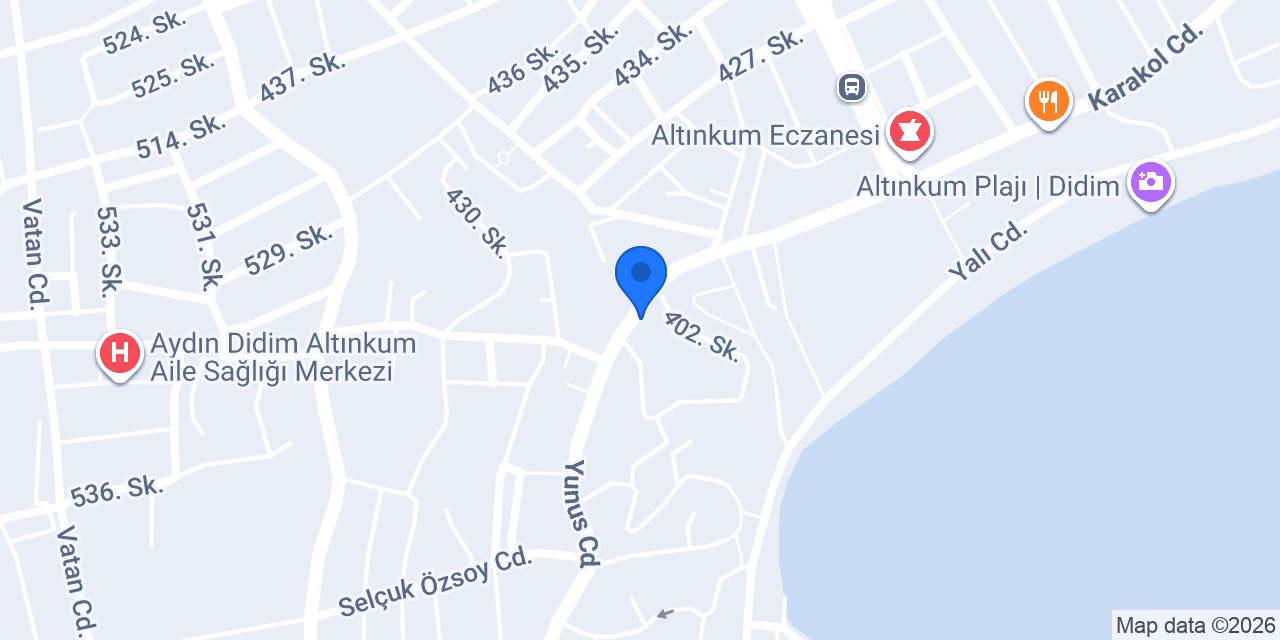 Kral Tantuni Didim konumu