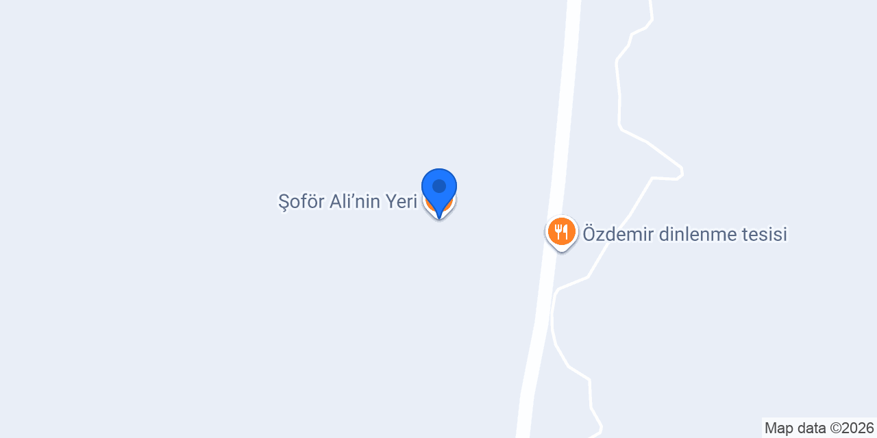 Şoför Ali’nin Yeri konumu