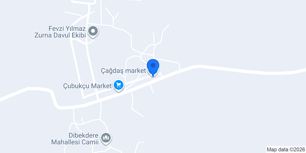 Çağdaş market konumu