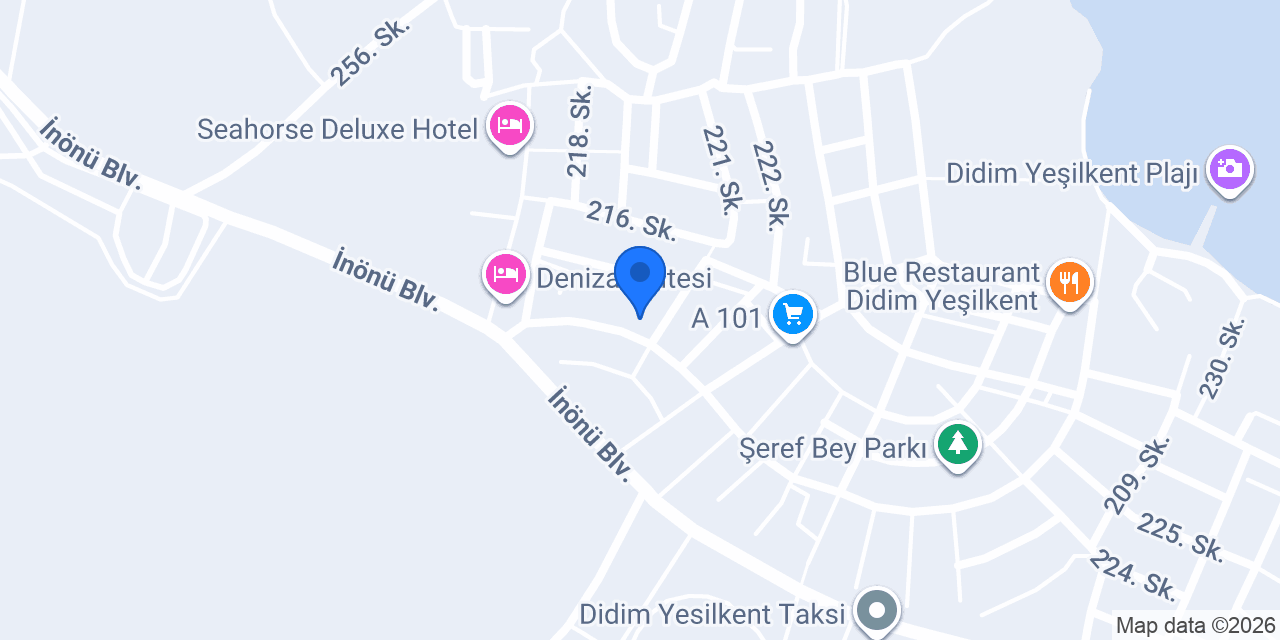 Ayke Pansiyon konumu
