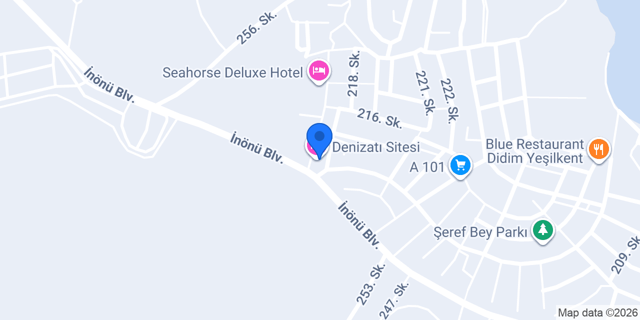 Denizatı Sitesi konumu