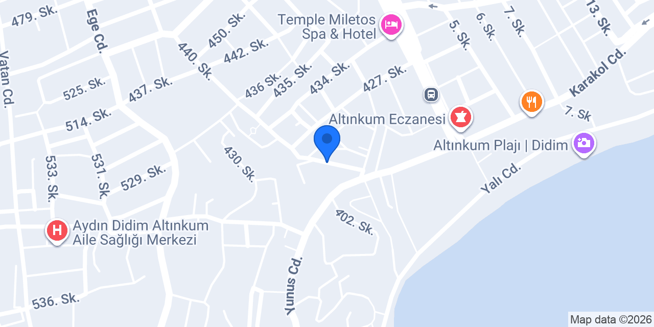 La muccalina konumu