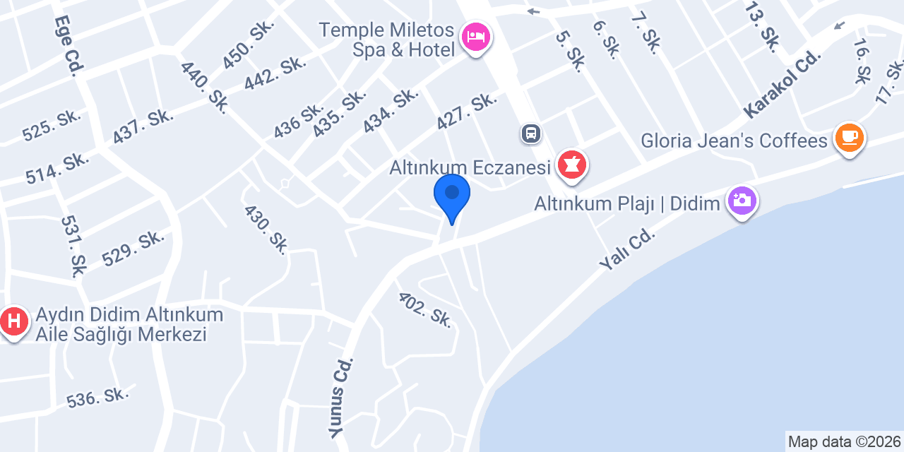 Altınkum Kilisli Dürümcü konumu