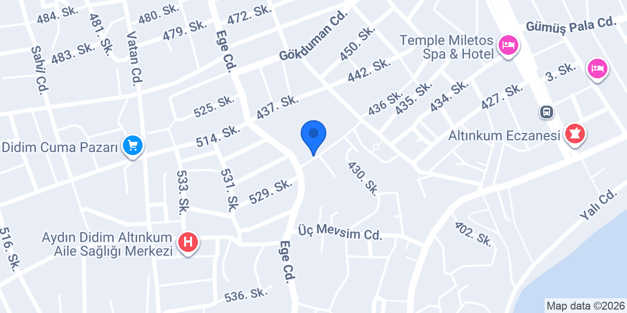 Çamlık Mahallesi Muhtarlığı konumu