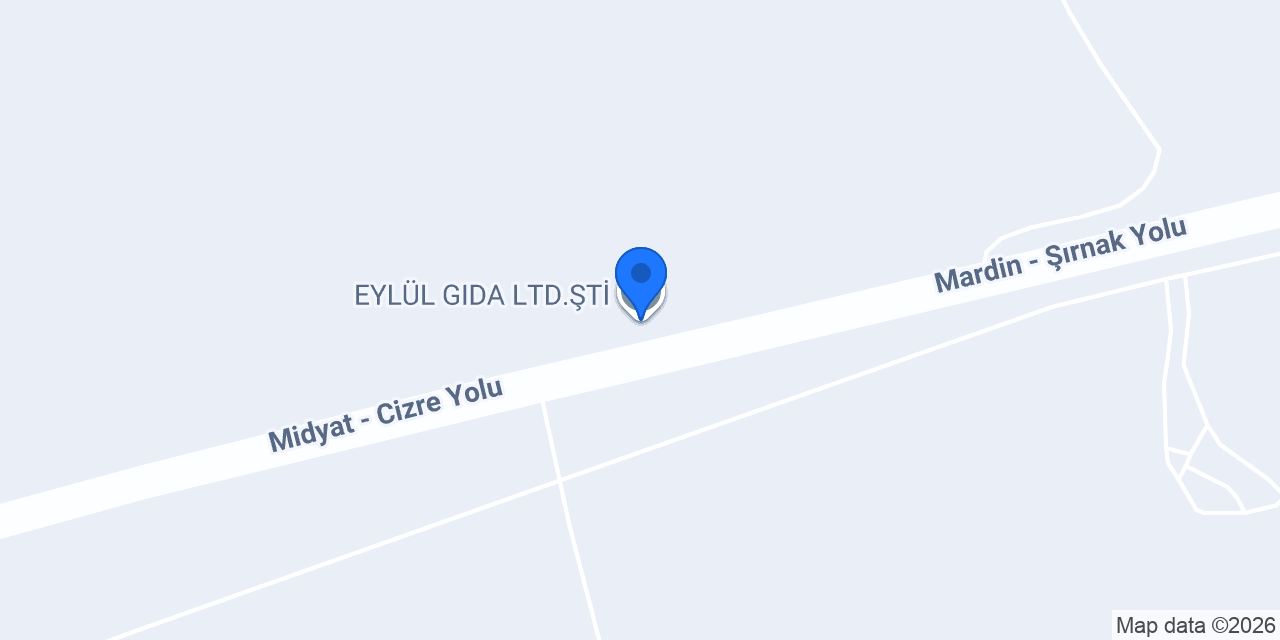 EYLÜL GIDA LTD.ŞTİ. konumu