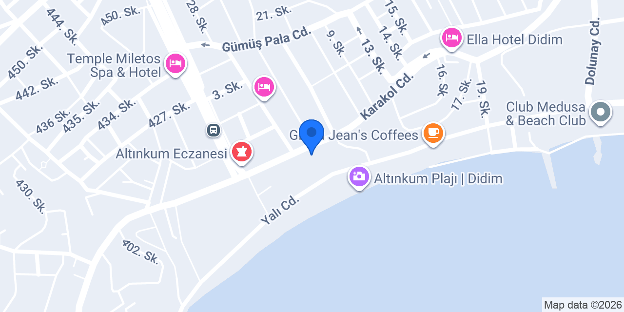Domino's Pizza Didim Altınkum konumu