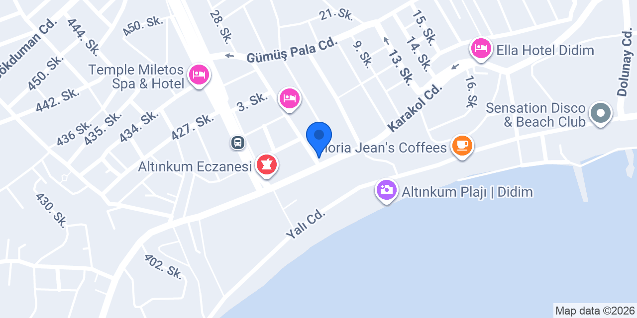 Ayshen's gümüş çelik takı aksesuar konumu