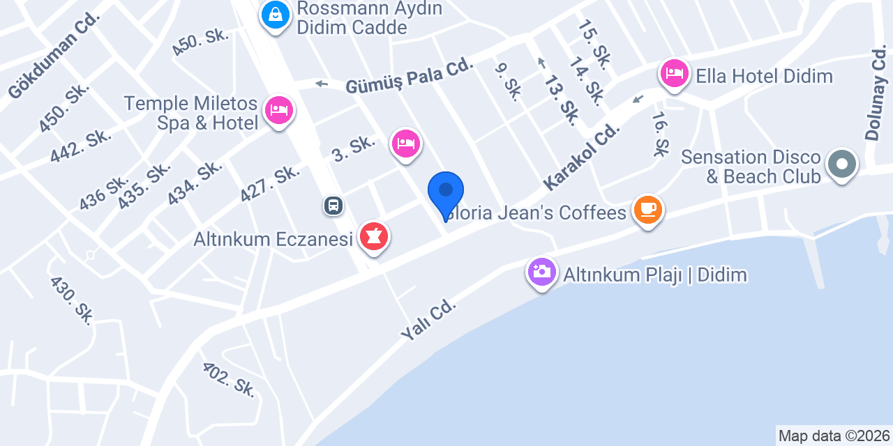 Pa`s Pizza Didim konumu