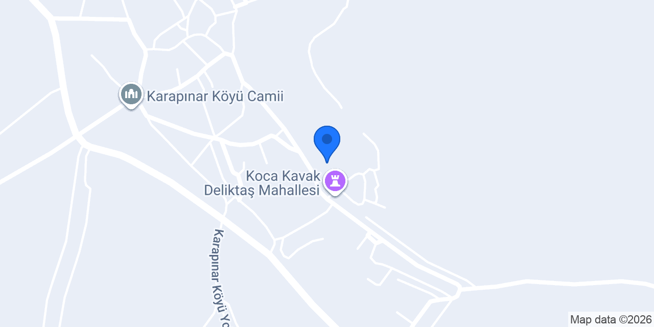 Koç Meşe Pres Mangal Kömürü Üretim Tesisi konumu