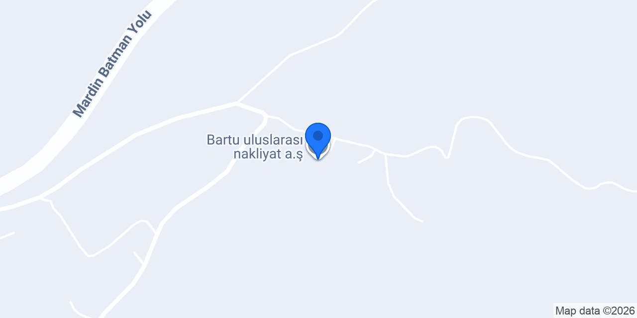 Bartu uluslarası nakliyat a.ş konumu