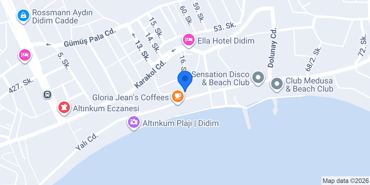 The Irish Pub Didim konumu