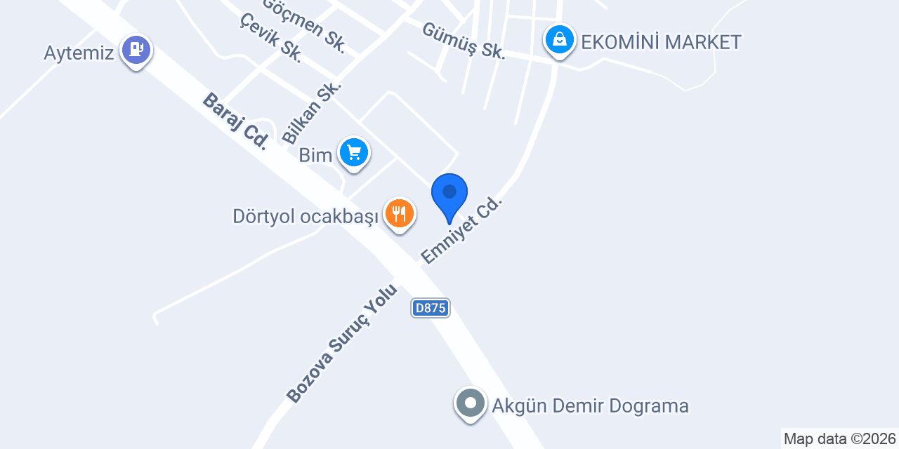 Urfa AV Bayii konumu