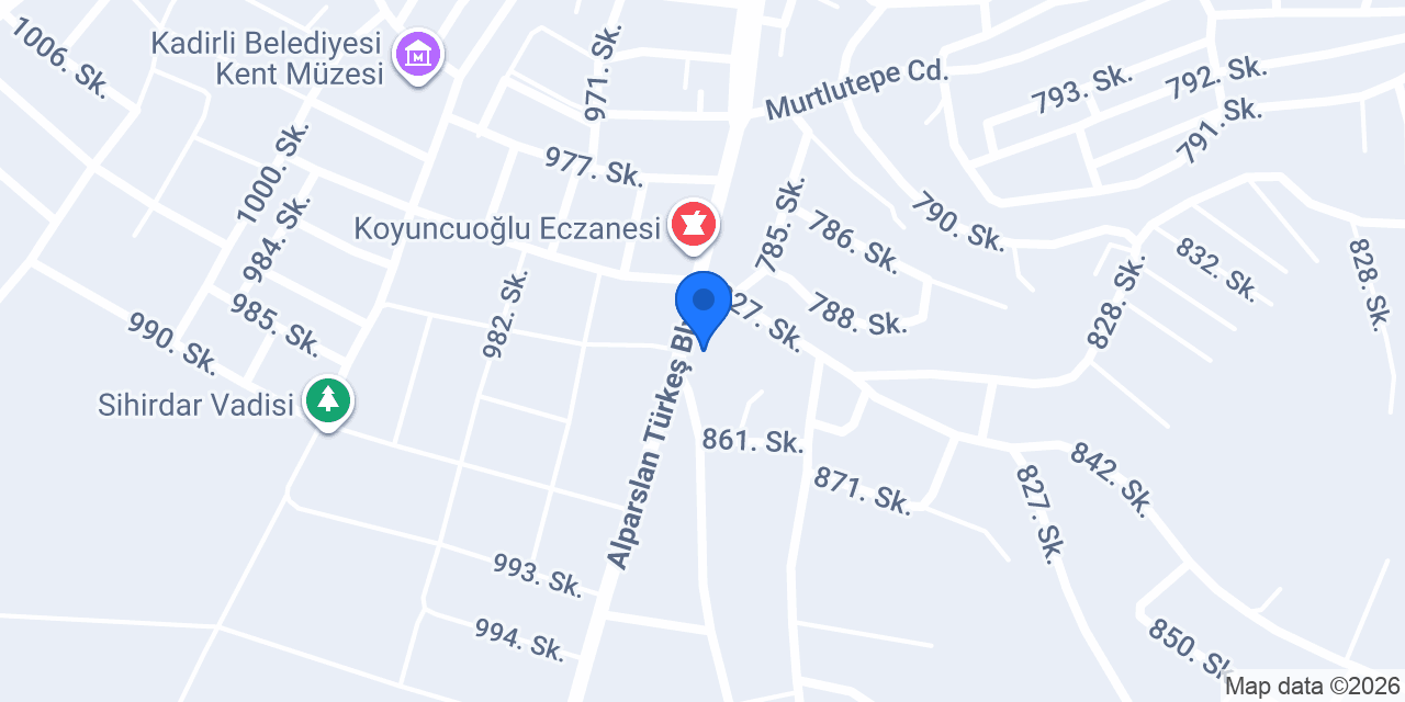 Başarı Mermer konumu